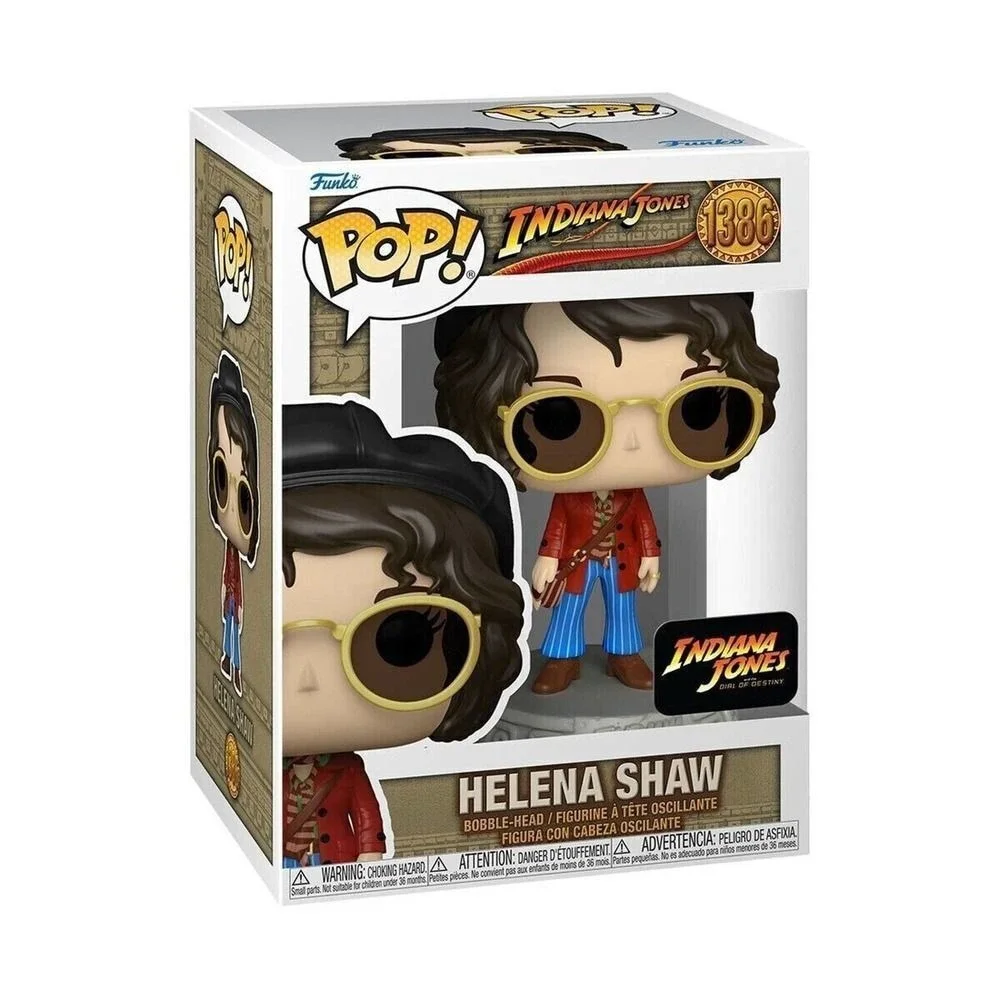 Funko Pop Indiana Jones Helena Shaw Figure‎  #1386 New in Box Protector
